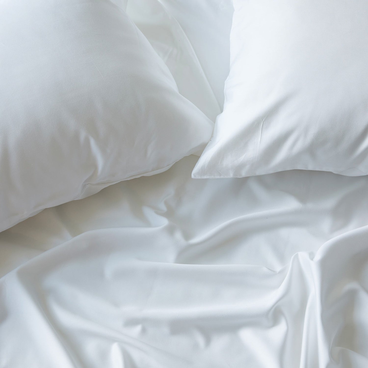 Bamboo Pillowcase Set – White