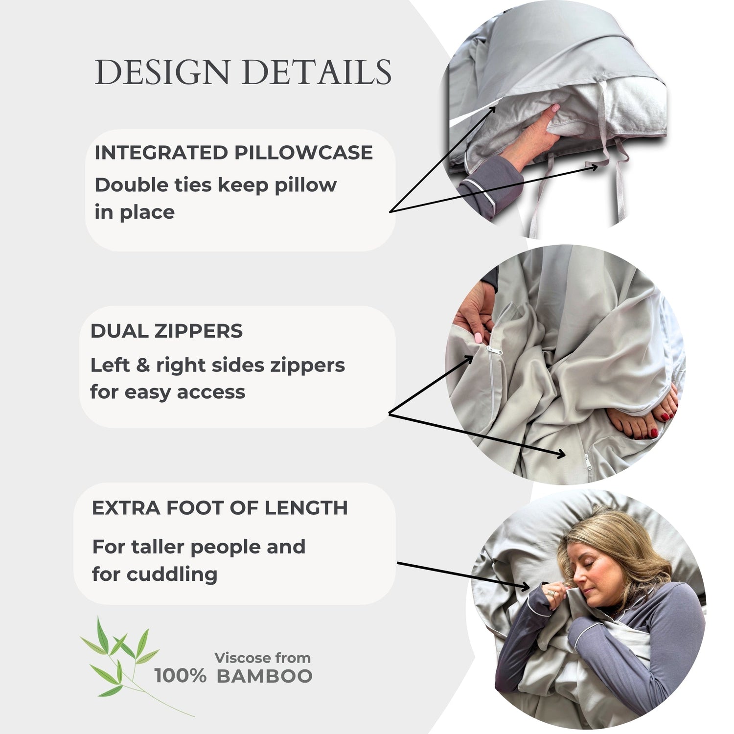 Bamboo Travel Sleeping Bag Liner