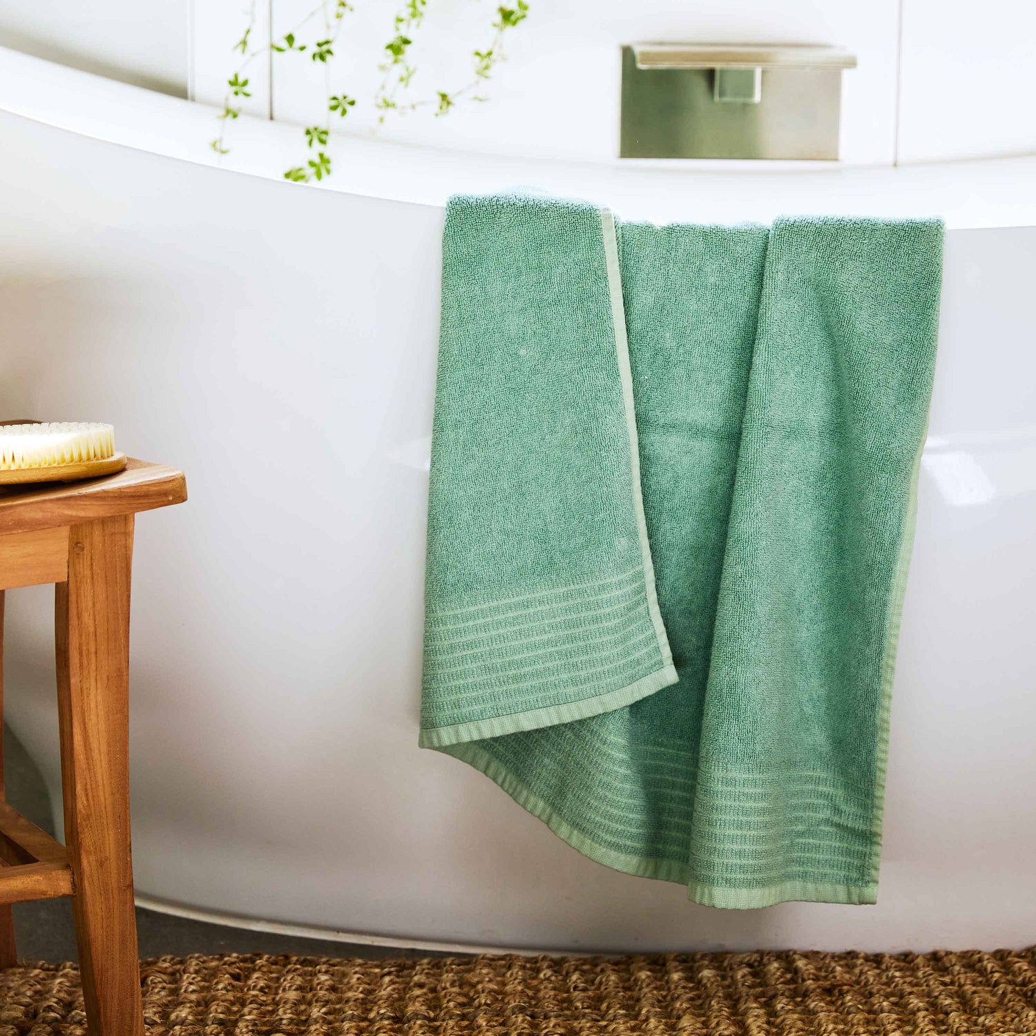Bamboo Spa Bath Towel – Seaglass