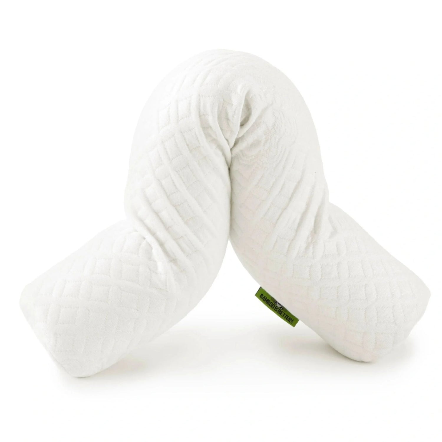 Adjustable Bamboo Twist Noodle Travel Pillow