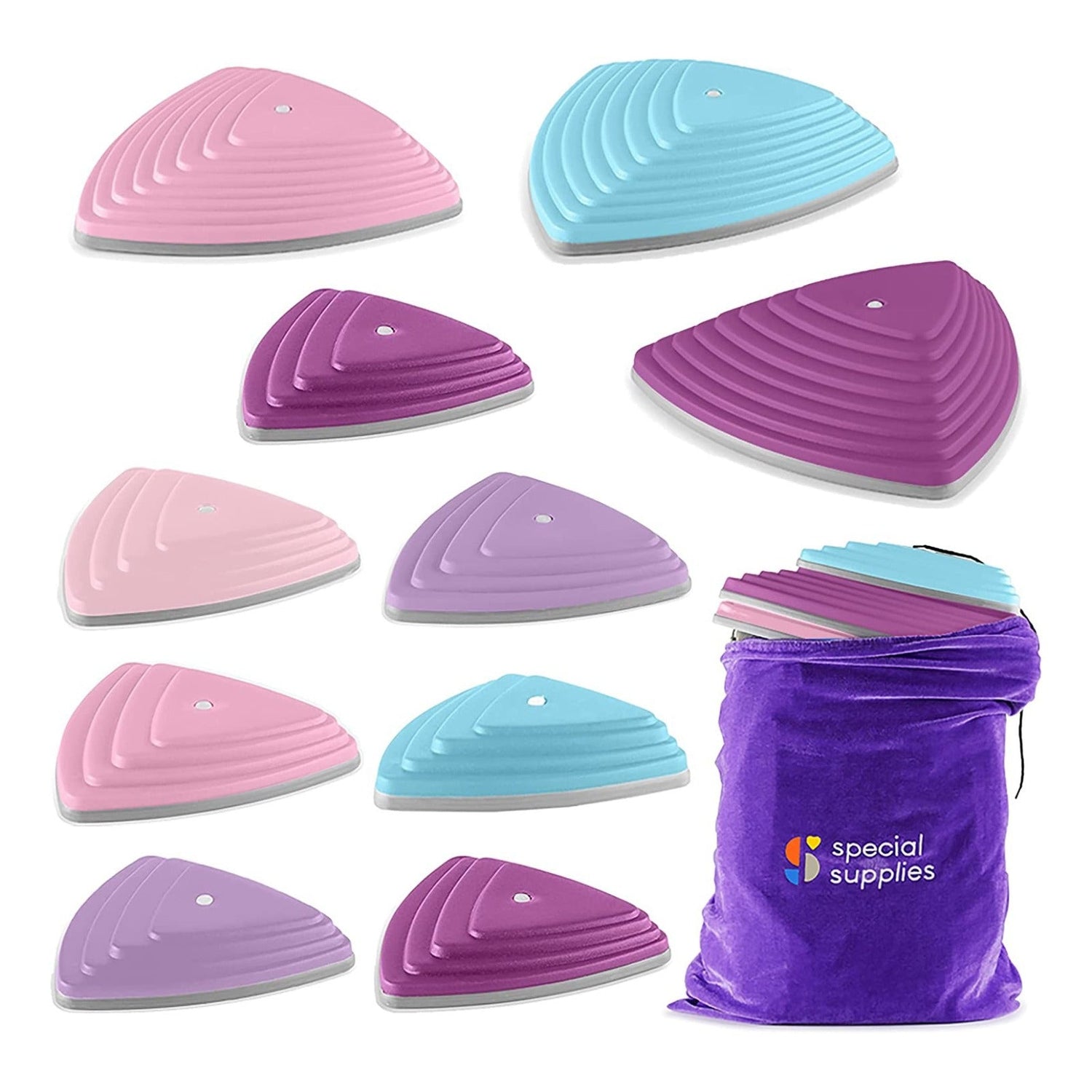 Stepping Stones (Unicorn Colors): 10 Piece Set
