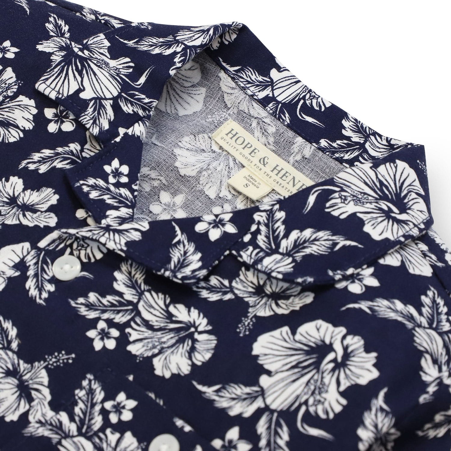 Linen Short Sleeve Camp Shirt