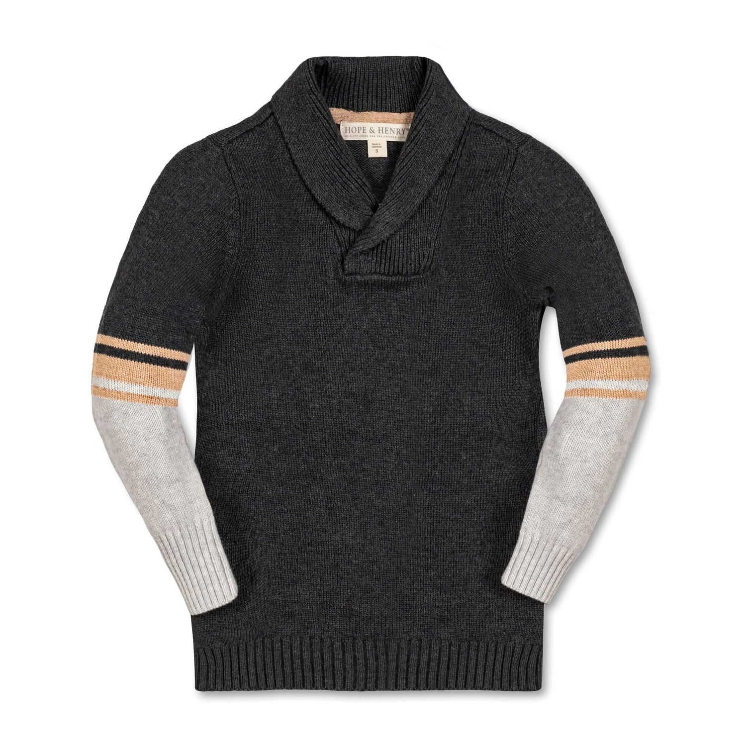 Shawl Collar Organic Sweater