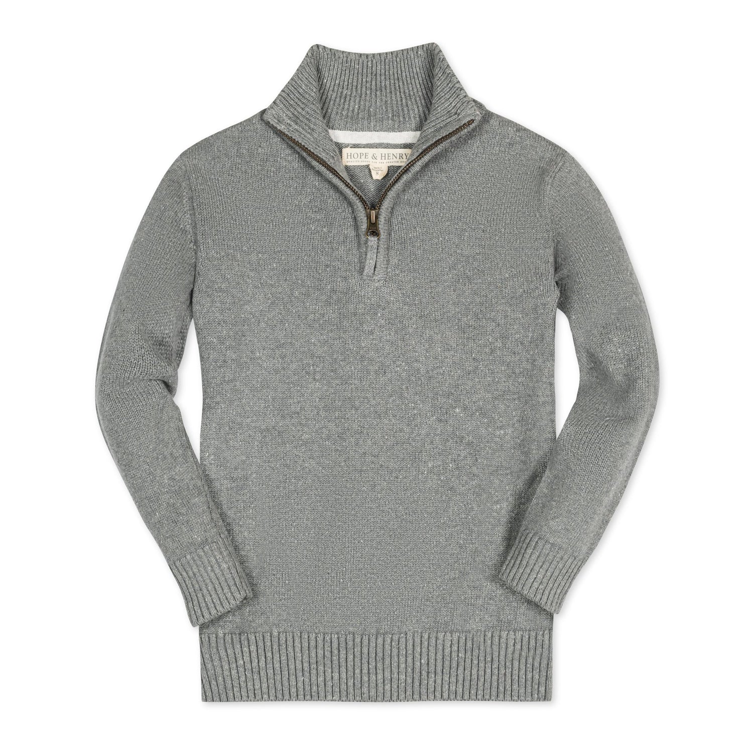 Organic Half Zip Sweater - Baby