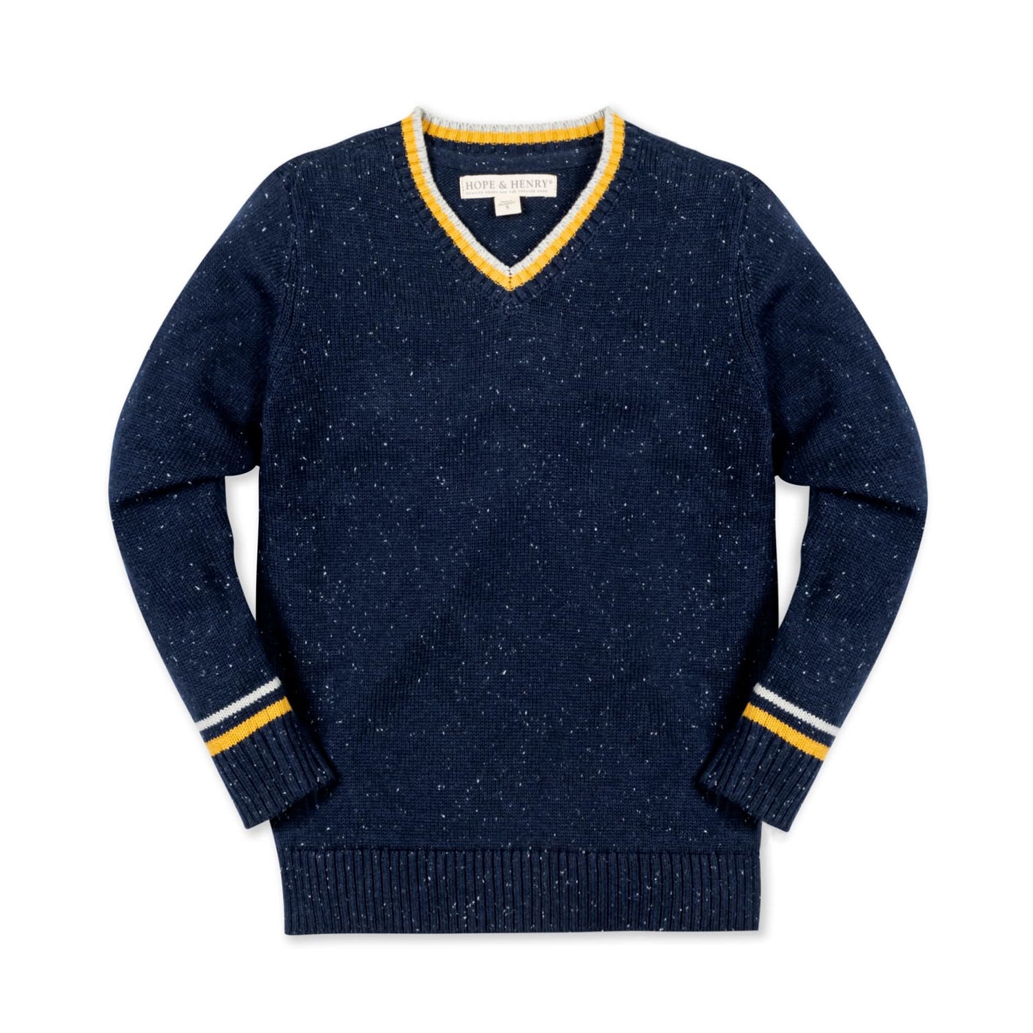 Organic V-Neck Sweater