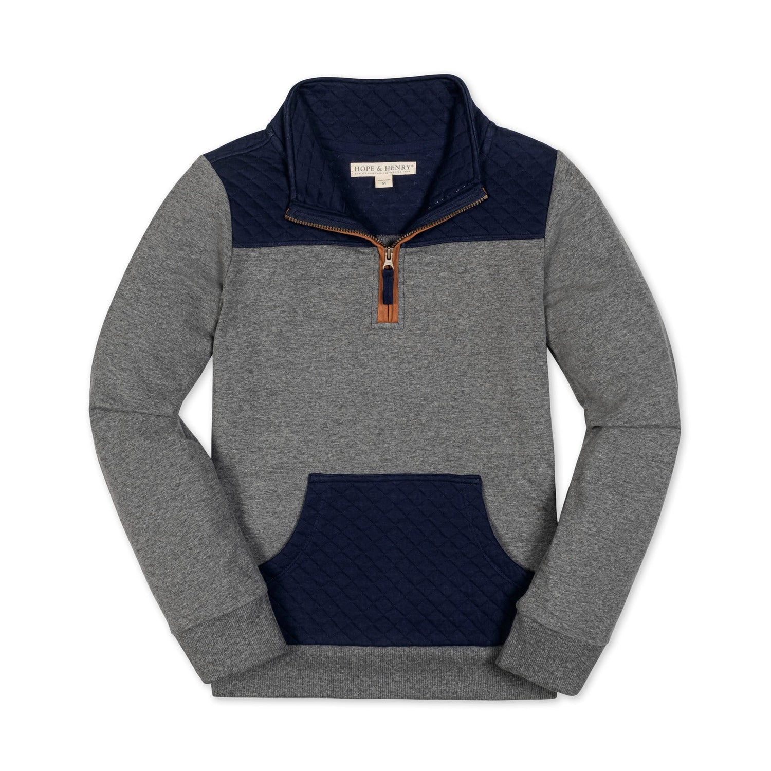 Organic French Terry Half-Zip