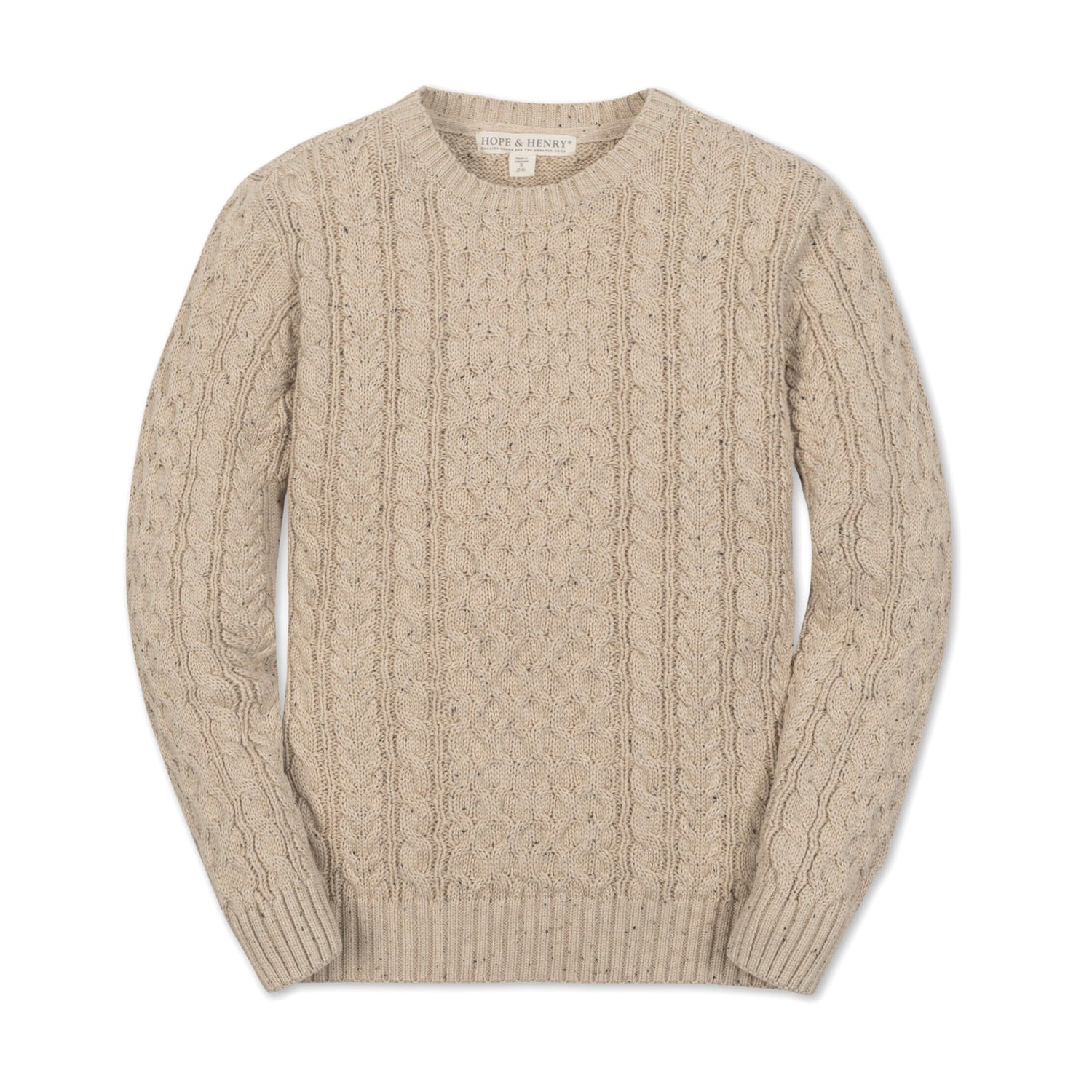 Organic Fisherman Sweater