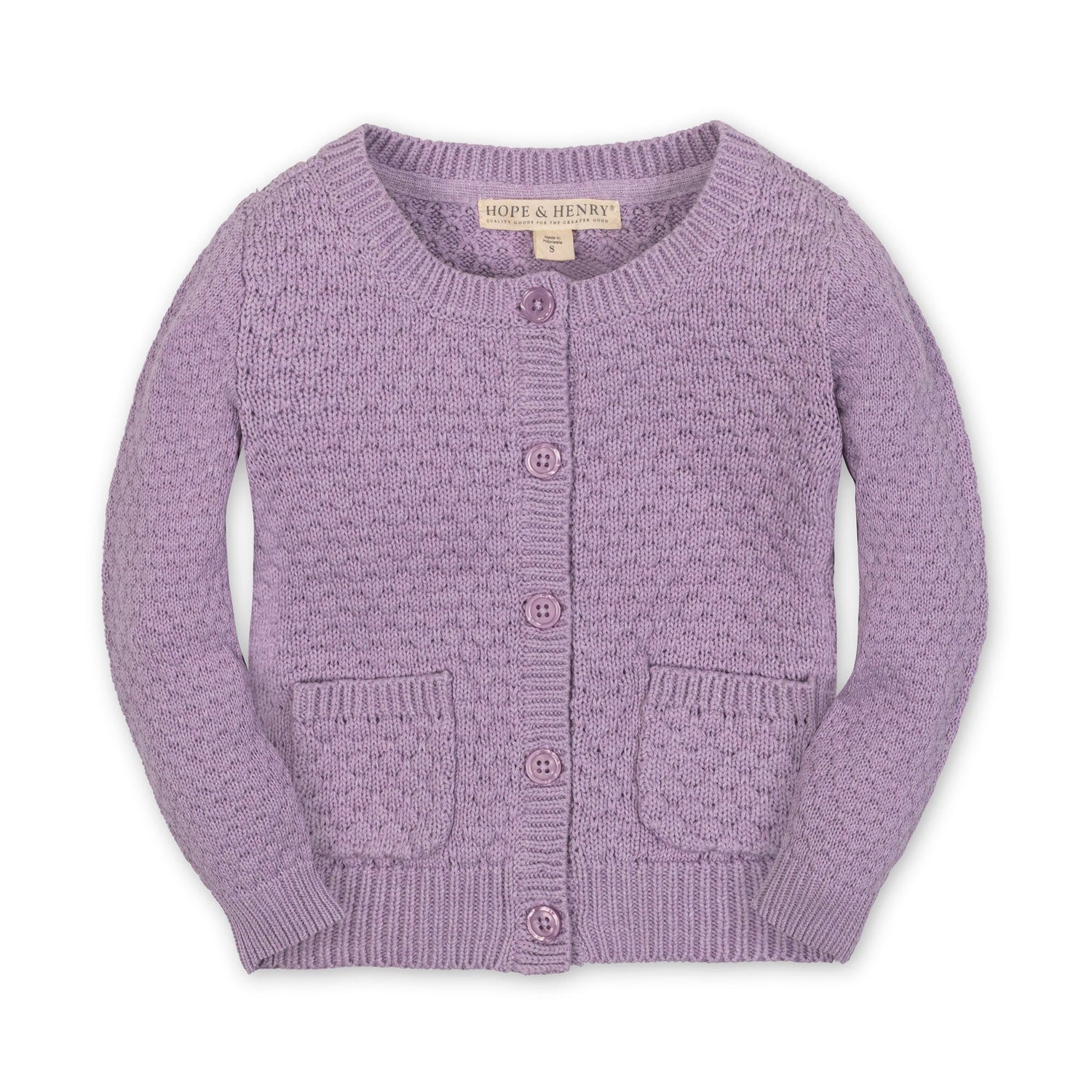 Organic Textured Cardigan