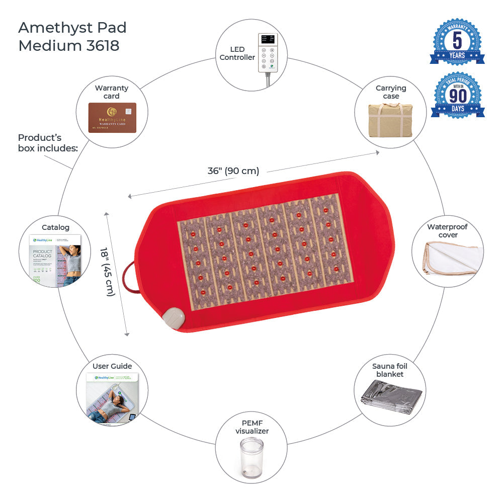 Amethyst Pad 3618