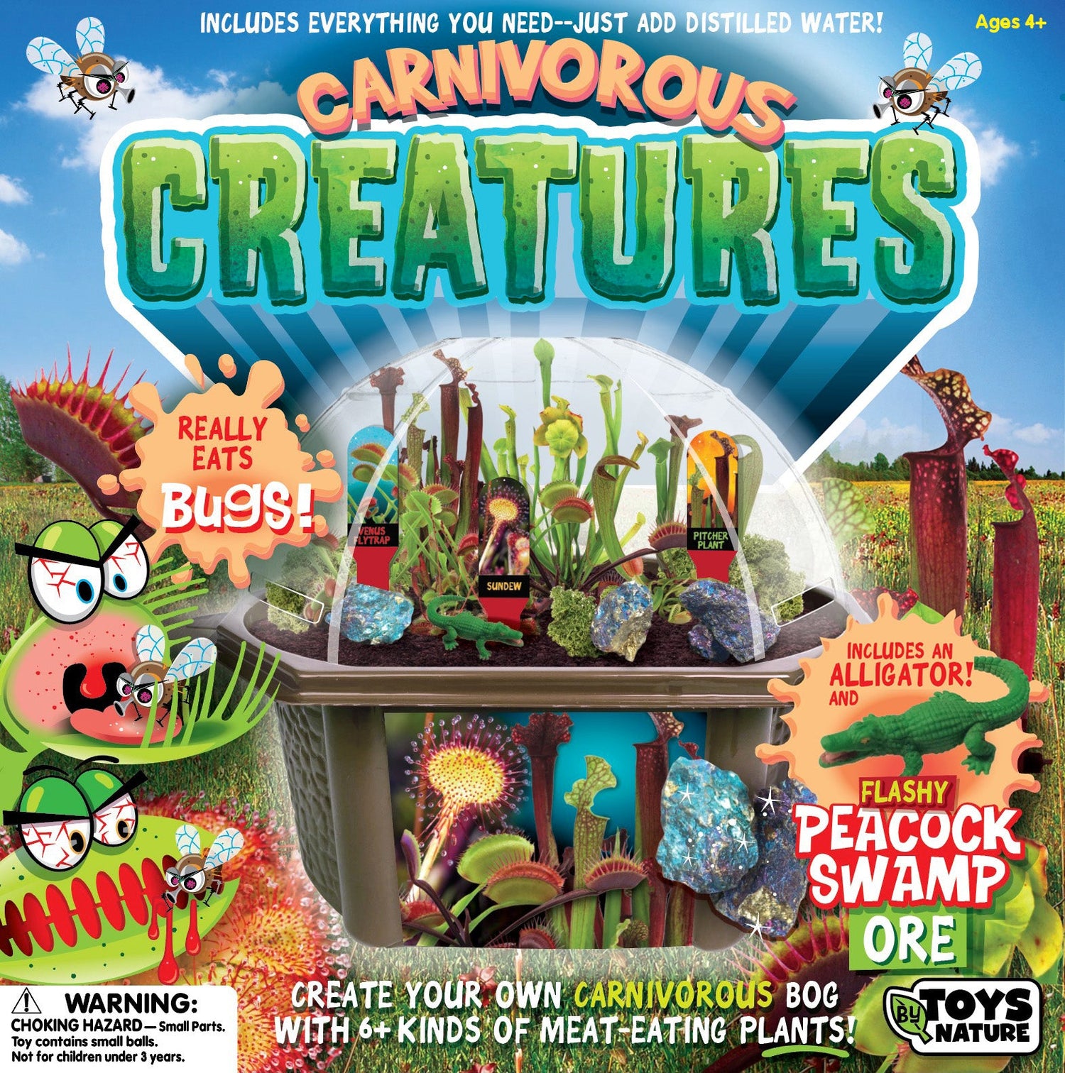 Carnivorous Creatures Biosphere Terrarium