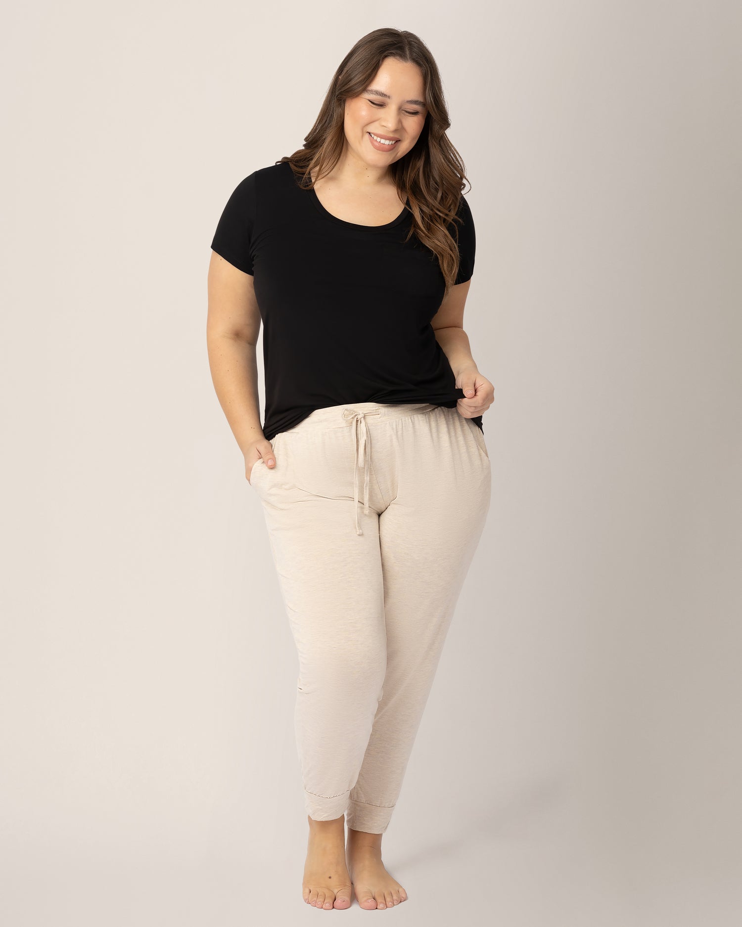Everyday Lounge Jogger | Oatmeal Heather