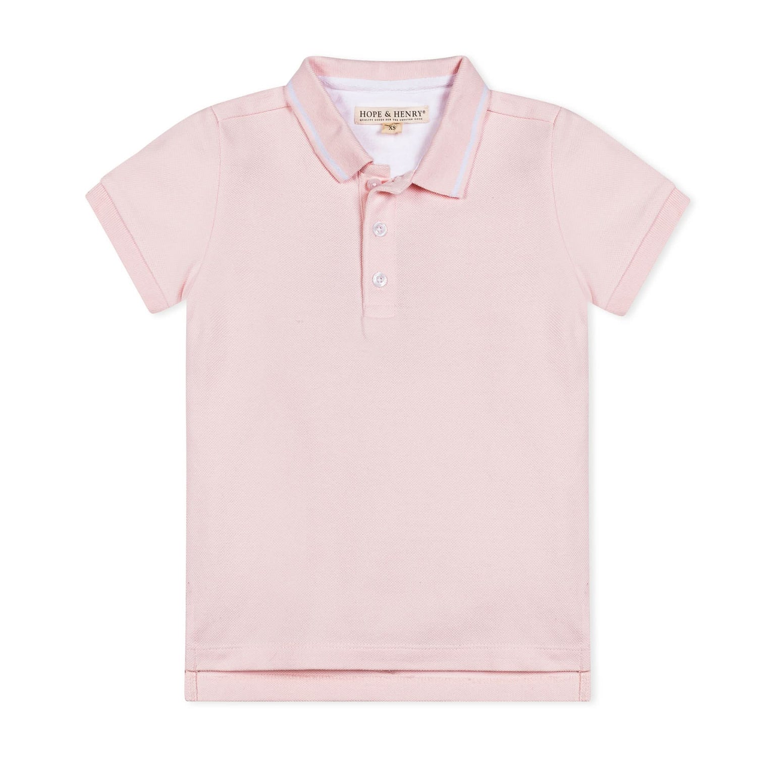 Short Sleeve Organic Pique Polo