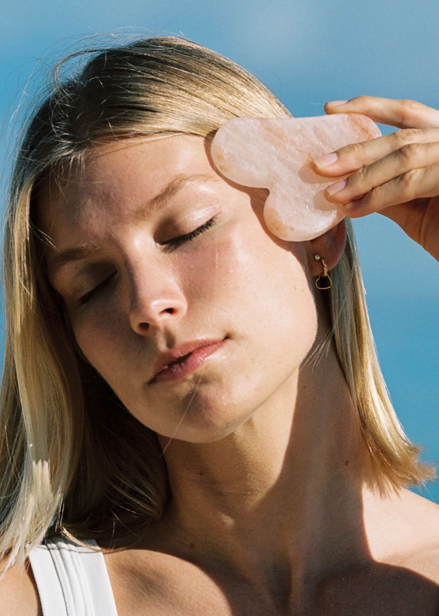 Gua Sha Himalayan Salt Massage Stone