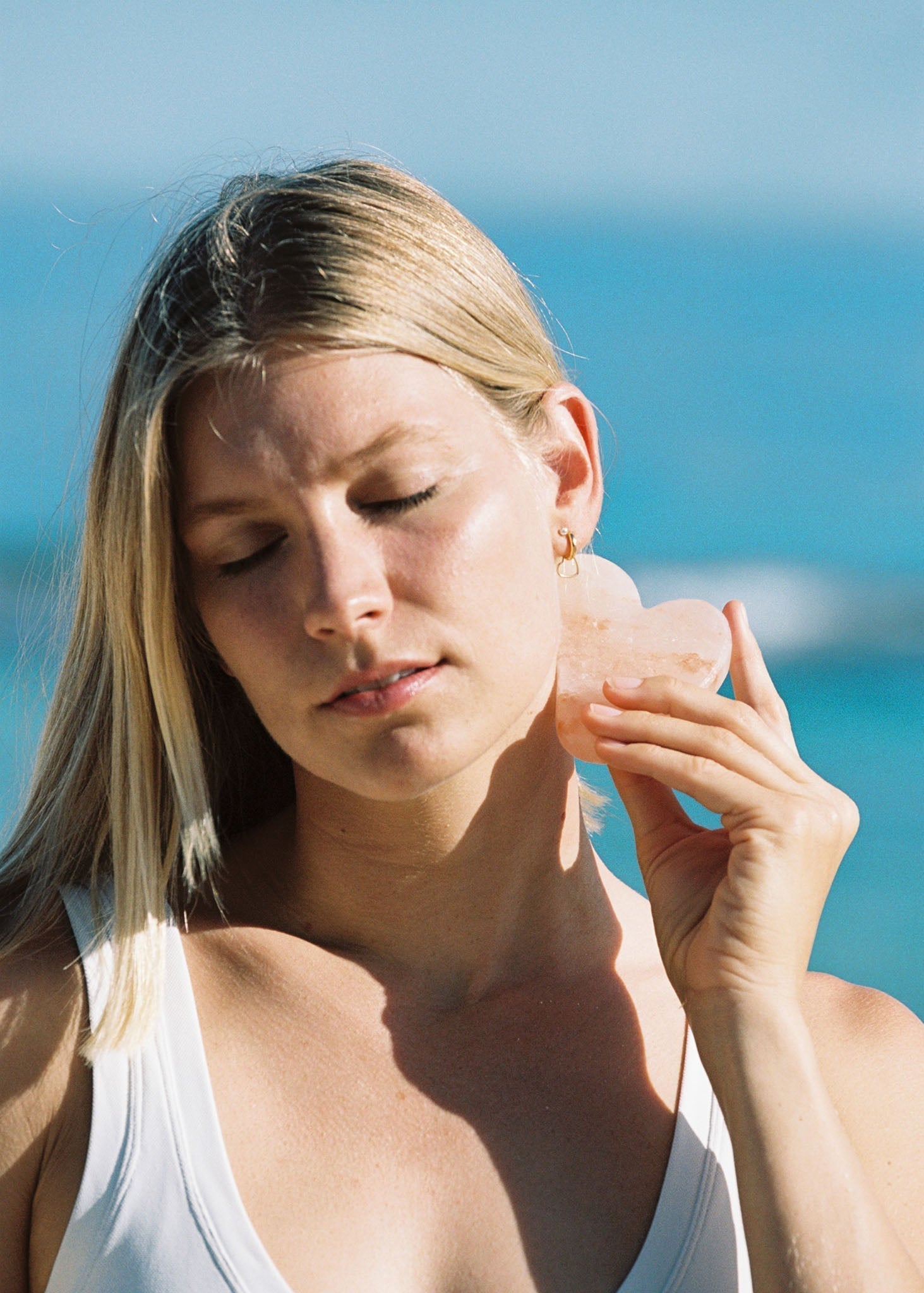 Gua Sha Himalayan Salt Massage Stone