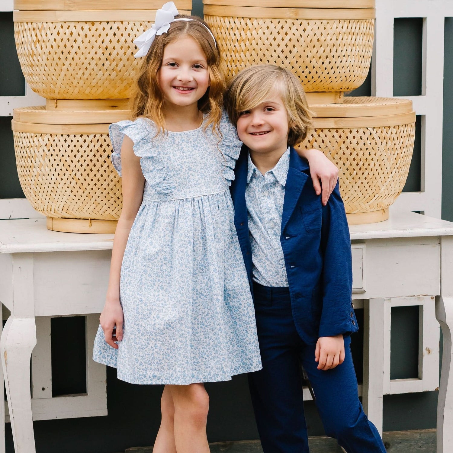 Organic Seersucker Suit Pant