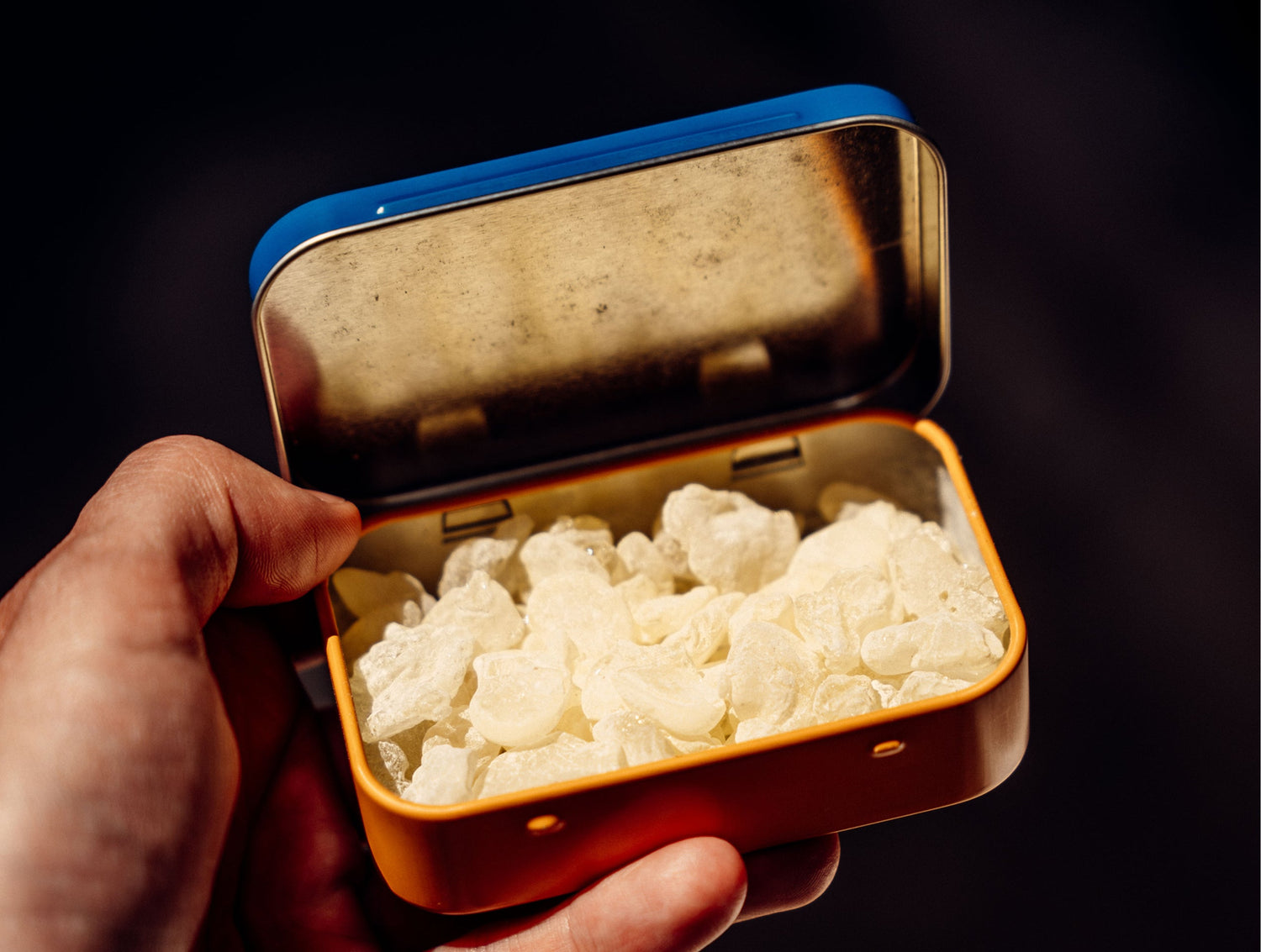 Mastic gum nuggets