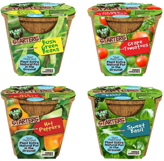 Plant-It-Starters 4 Variety Pack - 1 of Each