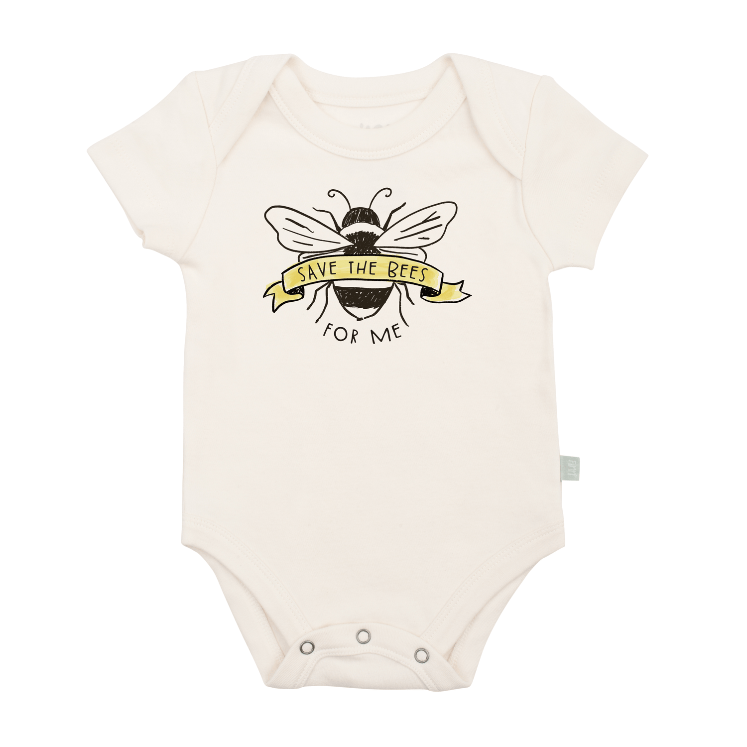 graphic bodysuit | save the bees