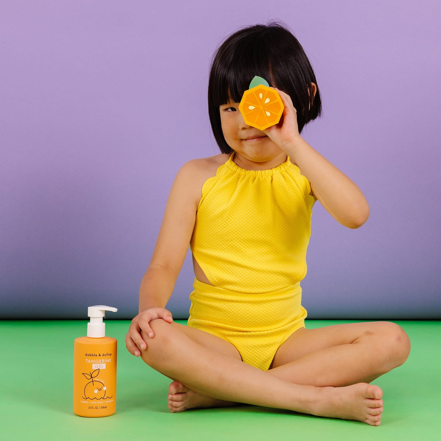 Tangerine Bubble Bath, Body Wash & Shampoo