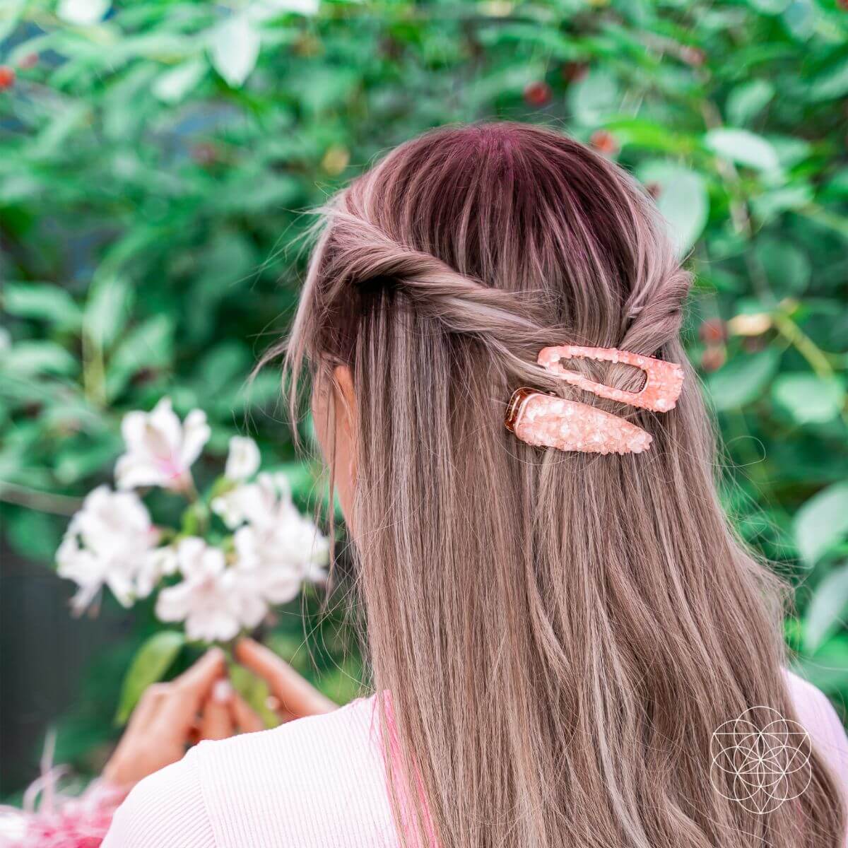 Eternal Empowerment 2-Piece Hair Clips Set