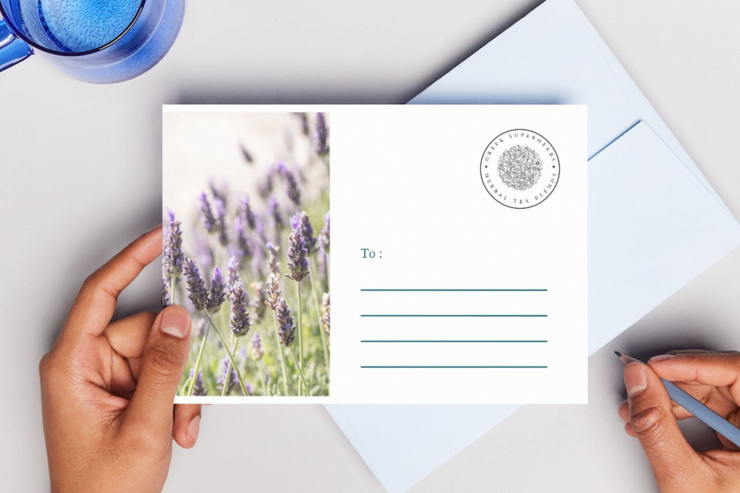 Greece Postcard - Santorini