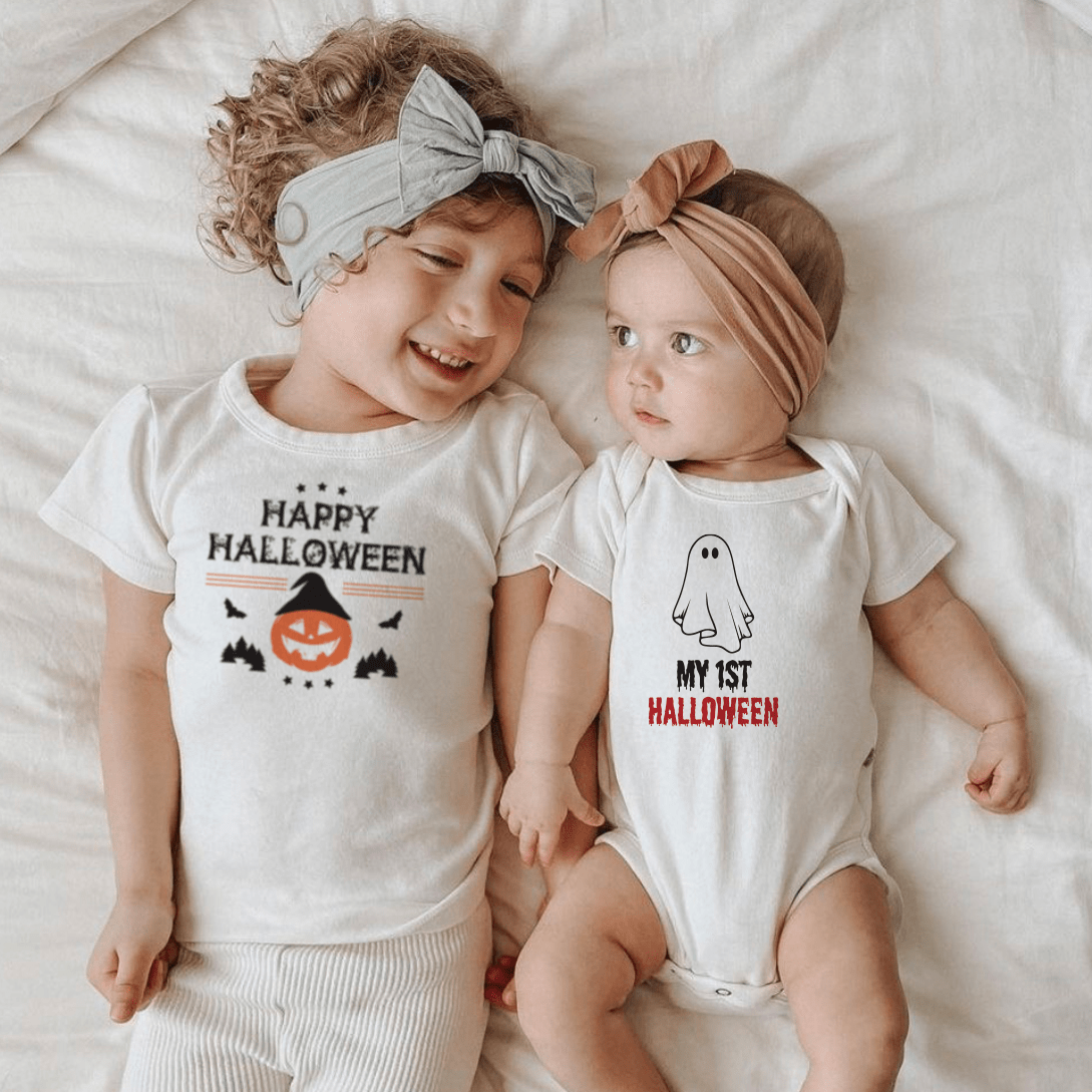 graphic bodysuit | my first halloween ghost
