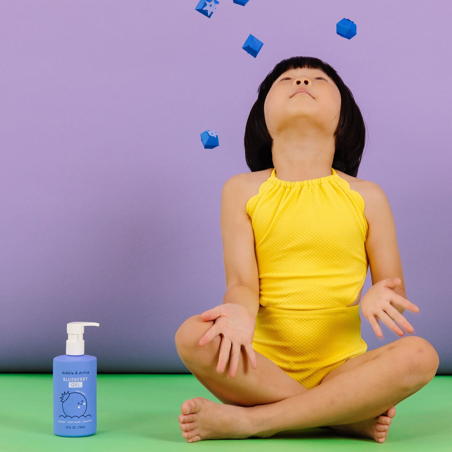 Blueberry Bubble Bath, Body Wash & Shampoo