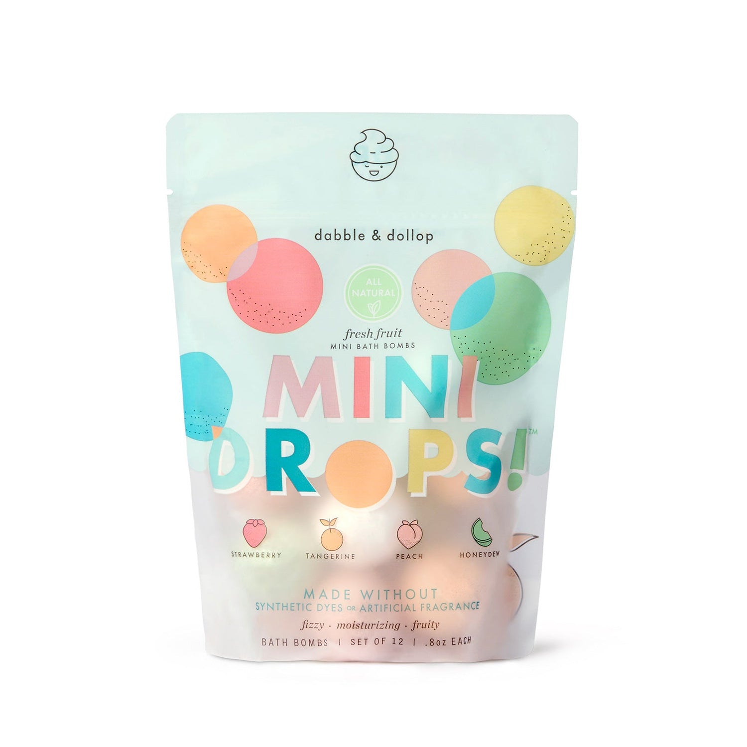 Fresh Fruit Mini Bath Bombs