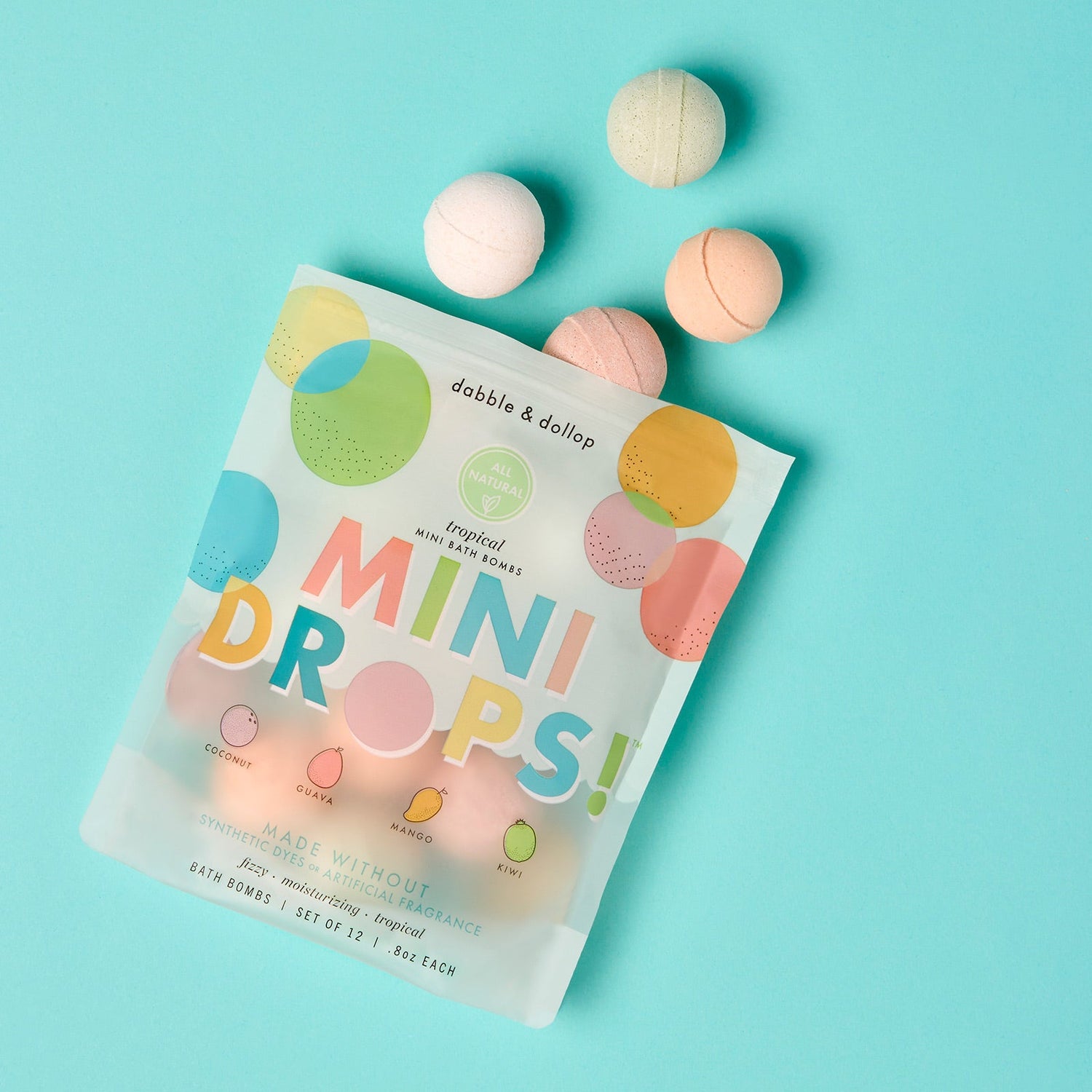 Tropical Mini Bath Bombs