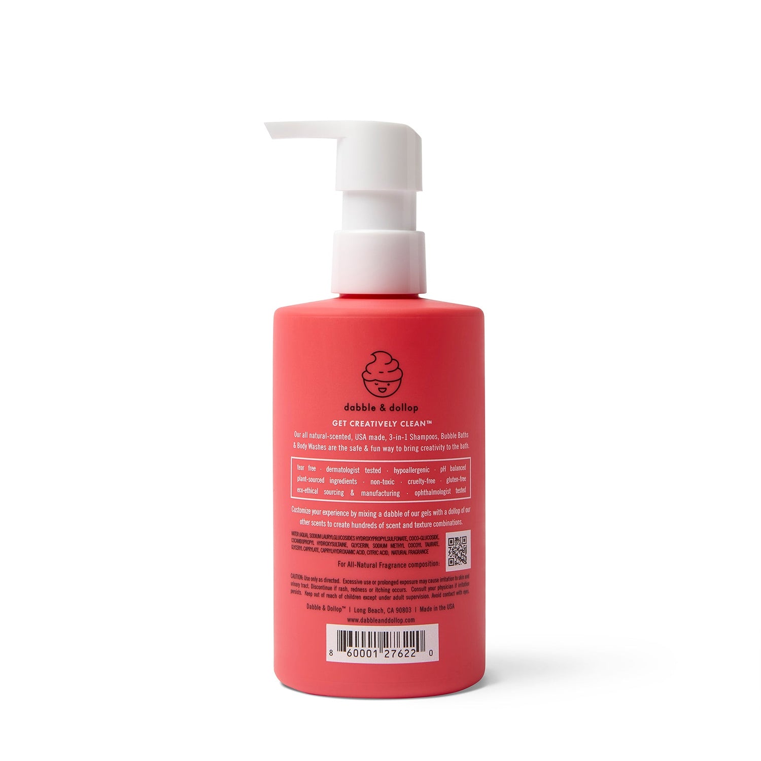 Strawberry Bubble Bath, Body Wash & Shampoo