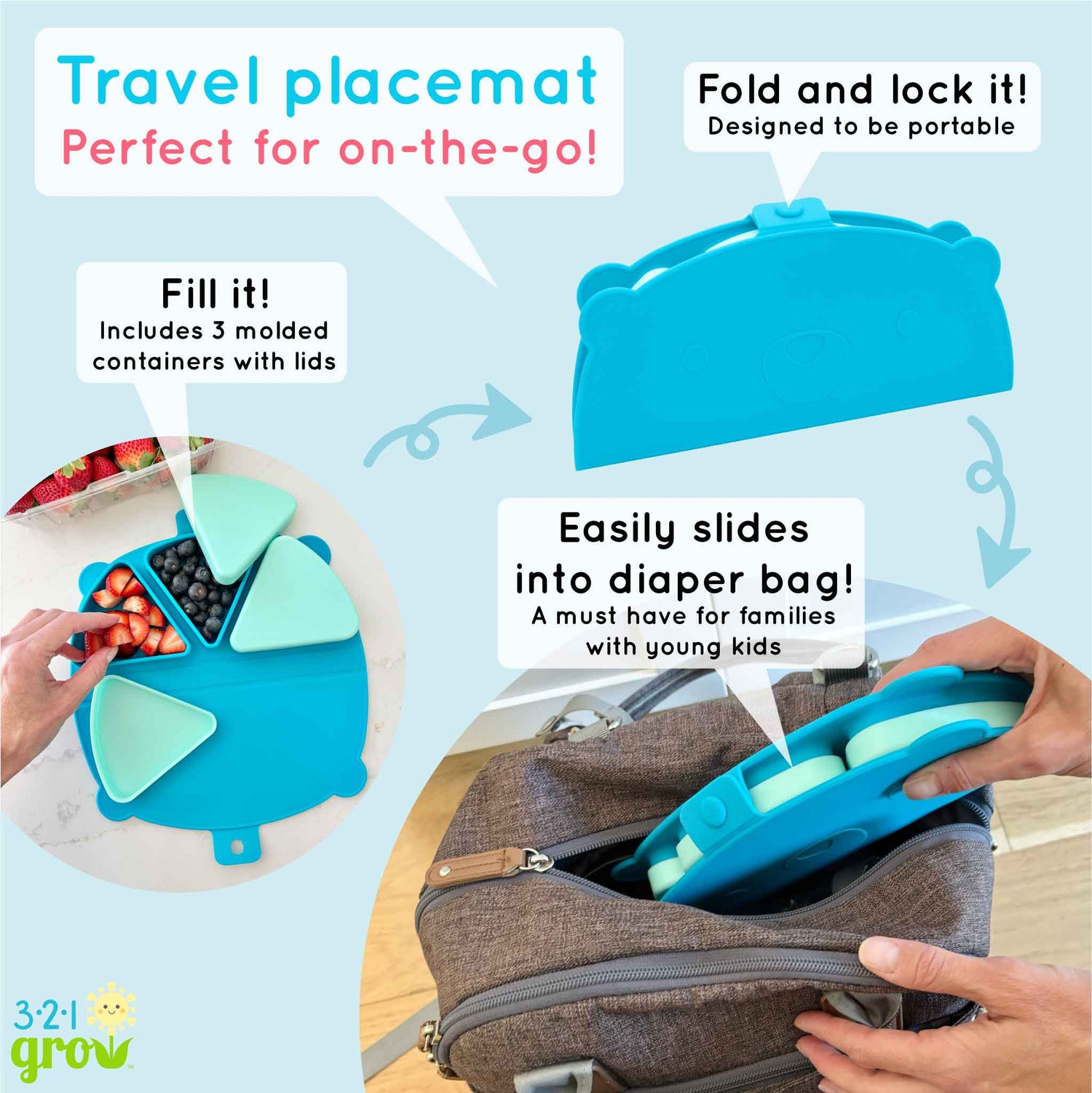 On-the-Go Snack Mat