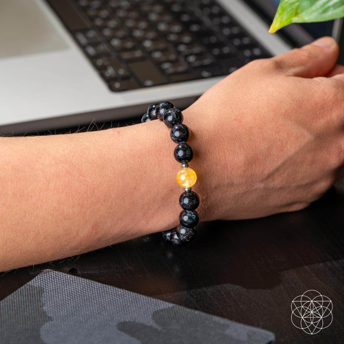 The Arfvedsonite Deep Healing Bracelet